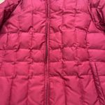Calvin Klein  Down Lined Puffer Jacket Hooded Women's Medium Red Photo 4