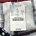 J.Crew NWT Blue Printed City Fit Winnie Pants Size 8 Photo 7