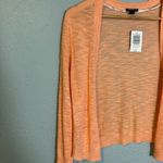 Torrid NWT 3/4 Sleeve Cropped Open Front Shrug Papaya Punch Photo 6