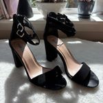 Rue 21  Black Ankle Strap Heeled Sandals Party‎ Dressy Evening Out Shoes Photo 0