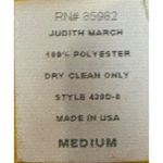 Judith March Women's Dress Flounce Strapless Floral Diamond Brown Yellow‎ Small Yellow Photo 5