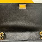 Valentino by Mario Valentino Alice Diamond Leather Shoulder Bag w/Dustbag NEW Black Photo 5