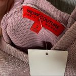 Wow Couture Nwt In style boutique wow contour glitter pink metallic bodycon dress sz small s Photo 7