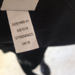 Athleta  Floral Fiore Wrap Black Bikini Swim Top UPF 50+ Women's Size XS Photo 6