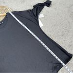 Athleta NWT Threadlight Asym Relaxed Longsleeve Shirt in Constellation Black XL Photo 9