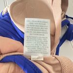 Kona Sol  Blue One Piece Womens M Swimsuit Swim Beach Resort Cruise Ribbed Padded Photo 5