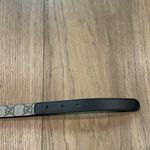Gucci GG Buckle Monogram Leather Thin Belt NWT Size 110 Photo 9