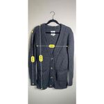 Aerie Women's Gray V-Neck Long Sleeve Knit Button Front Cardigan Medium Photo 6