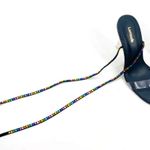 Larroude Disco Gloria NEW Mermaidcore Fairy Whimsy Ankle Wrap Heel Open Toe 37.5 Black Size 7 Photo 9