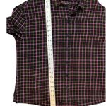 Madewell  Long Sleeve XS Flannel Westlake Shirt In Stoppard Plaid Oversized Photo 5