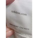 Adidas Womens Size S 3 Stripes Jersey Top White Long Sleeves Baseball Tee Photo 5