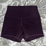 Lululemon Align 4” Biker Shorts Size 6 Grapę Thistle Photo 0