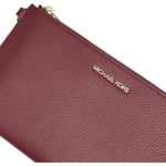 Michael Kors Jet Set Large Leather Clutch Wristlet Wallet New with Tag MSRP $258 Photo 3