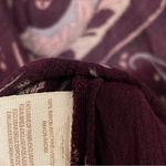 Free People Sweet Thing Paisley Print Tunic Top Swing Dress Lace Small Photo 8