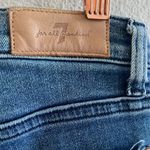 7 For All Mankind Luxe Vintage High Waist Slim Kick Sequined Jeans 27 Photo 7