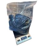 Lulus Women’s Blue Crushed Velvet Wrap Dress Size L Fit & Flare Holiday Party Photo 10