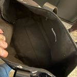 Alice + Olivia Daisy Black Floral Print Weekender Duffel Bag Overnight Photo 4