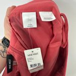 Nine West Skirt 10 Red Black Mod Geometric Colorblock Pencil Office Art Retro Photo 2