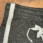 Aeropostale  Super Soft Drawstring Waist Women's Dark Gray and White Shorts Photo 5