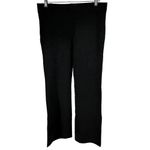 Betabrand  Classic Dress Pant Yoga Pant Boot-cut Stretch Pull On Charcoal L Long Photo 1