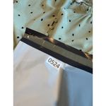 Perch Mint Green Ruffled‎ Sleeveless Blouse 2X XXL Polka Dot Button Up Top Shirt Photo 8