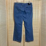 Harley Davidson 1990s Medium Wash Blue Bootcut High Rise Jeans Womens 14P 36W Photo 7