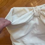 ZARA  Voluminous Bow Mini Skirt Cream Sz M Bloggers Fav Photo 6