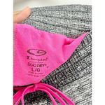 Champion Shorts Womens Size Large Gray Neon Pink Athletic Drawstring Breathable Photo 6