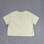 WAYF NWT  Tabitha Top Women 8 Green Tie Front V-Neck Photo 6