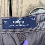 Hollister  extra small grey adjustable high rise parachute baggy pants Photo 2