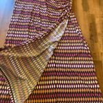 Premise  multi colored dress women’s large midi v-neck faux wrap short ca… Photo 4