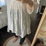 Antica Sartoria Women’s White One Size Boho Flowy Dress Tunic Top NWT Photo 2