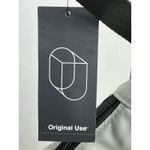 Original Use NWT Gray Crescent Shoulder Bag Adjustable Strap Zip Closure Pocket Photo 9