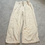 Aeropostale COPY -  tan flowy pants with buttons size medium Photo 0