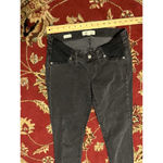 Madewell Womens Black Side-Panel Maternity Skinny Jeans Size 27 Photo 2