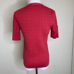 Talbots  Pink Fitted Cardigan Sweater Medium Photo 1