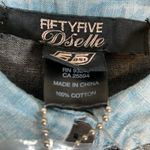 Diesel Fiftyfive DSL Sutcliffe Button Down Tunic Shirt Size Small NWT Photo 9