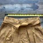 Athleta  Womens Skyline II Shorts in Tuscan Gold Paperbag Waist Size 8 Photo 1