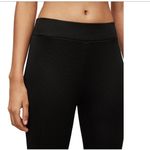 ALLSAINTS Women's Black Ribbed Liliana Stirrup Leggings Pants 2 Photo 1