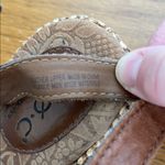 Born Brown Strappy Wedge Sandals Size 8 Photo 5