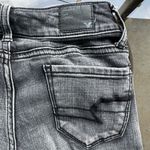 American Eagle  Skinny Jeans in Washed Black/Gray Size 00 Short Photo 6