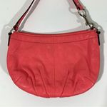 Coach Hand Painted Hearts Pink Shoulder Bag Photo 11