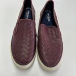 Sperry‎ Sneakers Womens 9 Red Emboss Weave Seaside Slip On Shoes Photo 1