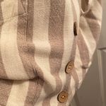 Rip Curl  Beige and Brown Striped Top Photo 4