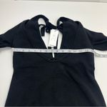 Monse Bikini Long Sleeve Knit Top Womens Size Small Merino Wool Blend NEW Black Photo 8