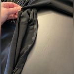 ZARA Black Rhinestone Beaded Fringe Front Split Sleeve Mini Dress Women’s Size S Photo 5