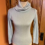 Vintage 70s sexy Gray turtleneck sweater Photo 5