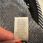 Cato Women's Black and White Checkered Sweater Photo 3