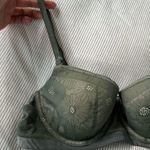 Aerie Lace Green and Tan Bra with Rose Gold clasps Photo 3