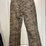 Reformation  Peyton Snake High Rise Bootcut Jeans Photo 3
